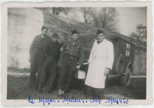 Camp militaire ambulance - militaire.,