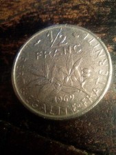 50 CENTIMES FRANCE SEMEUSE 1969