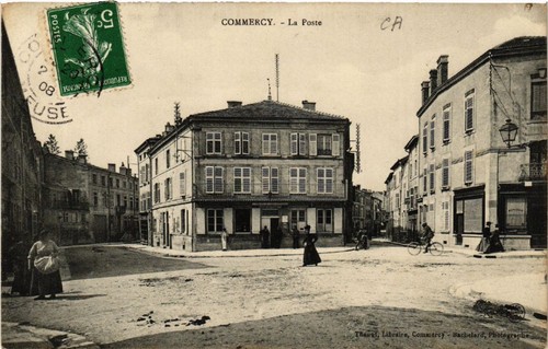 Cpa commercy la poste - cpa,
