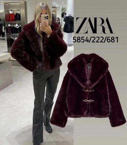 Veste fausse fourrure - veste, en