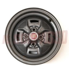 Jante En Fer + Écusson FIAT