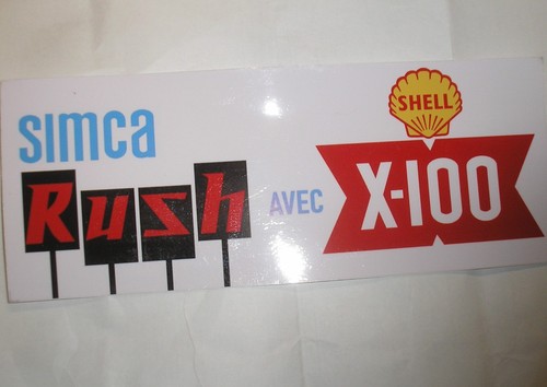 Autocollant simca aronde - autocollant,