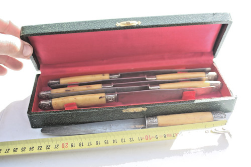 Lot anciens couteaux de - lot, 6