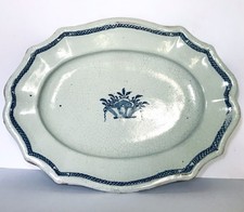 Ancien Gd Plat Faïence
