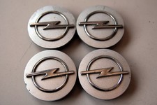 OEM GM Opel Astra Zafira 09223038HX Ensemble de cache-moyeux en alliage argenté