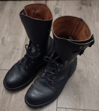 PAIRE CHAUSSURE MARCHE RANGER ARMEE MARBOT TAILLE 44 CUIR NEUVIC 270/105