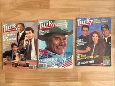 LOT 3 MAGAZINES TÉLÉ K7