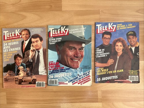 Lot magazines télé k7 - tÉlÉ,