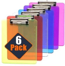 6Pcs A4 Presse-papiers En
