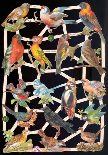 Victorian style die cut paper - style,