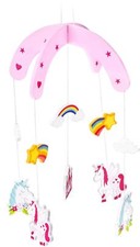 Mousehouse Gifts - Mobile pour enfant - thème licorne - chambre/salle de jeux