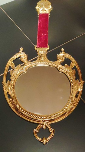 Miroir rond aristocratique - miroir,