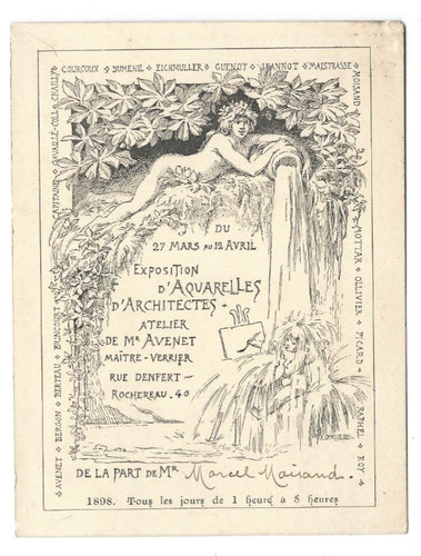 Invitation exhibition - invitation,
