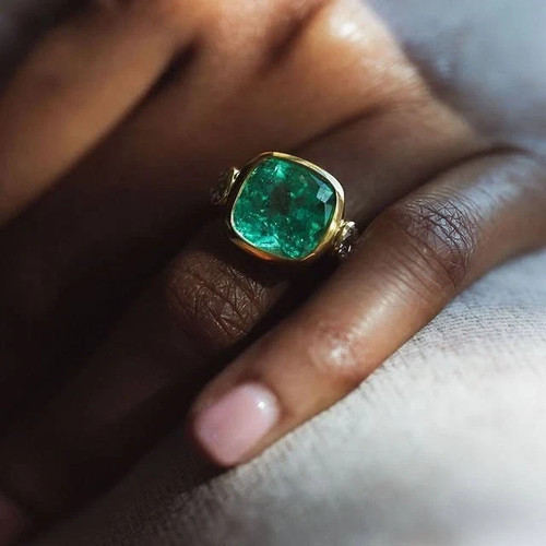 Elegant cushion cut - cushion,