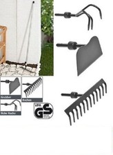 Unité de Jardin 3in1 (Haute Pioche, Râteau Avec 12 Dents, Cultivateur) 120 CM