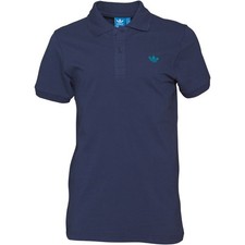 ADIDAS ORIGINALS TREFOIL PIQUÉ BLEU MARINE POLO T-SHIRT...... NOTRE PRIX 32,99 £.