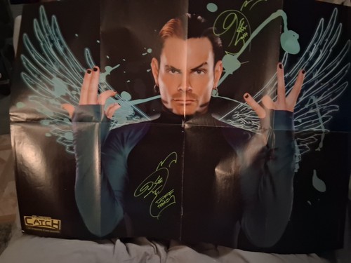 Jeff hardy signed - hardy, poster