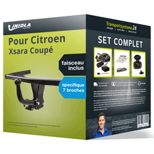 Attelage pour Citroen Xsara Coupé 98-05 col de cygne + Faisceau s. 7 broches TOP