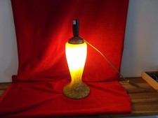 pied de lampe  pate de verre