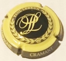 Capsule de champagne Paul Lebrun N°22 ctr gris