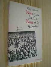 Aznar, NON aux loisirs NON à