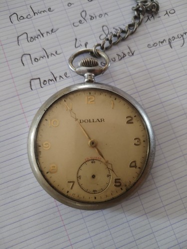Montre gousset mécanique - à,