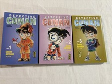 Lot de 3 mangas Détective