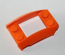 Lego Orange Wedge 4x3 Curved