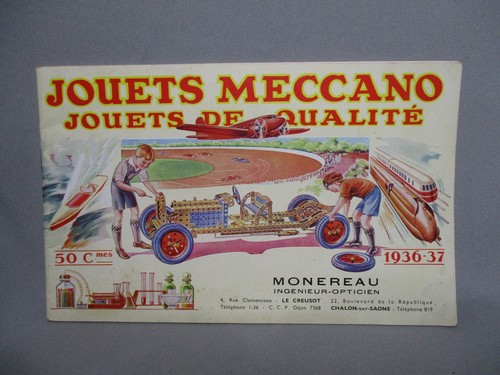 An368 catalogue jouets meccano - jouets,