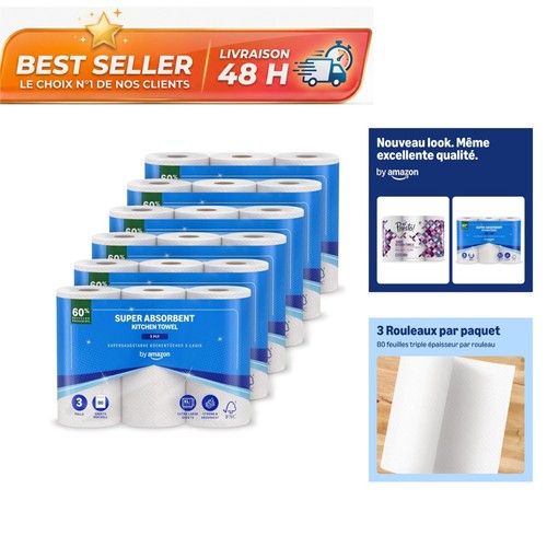 Essuie tout super absorbant - absorbant, 18