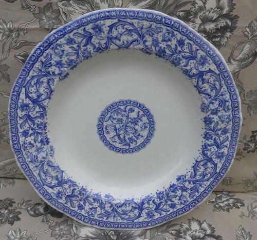 Gien rouen delft bleu grand - gien,