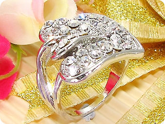 Bague diamant plaqué or - bague,
