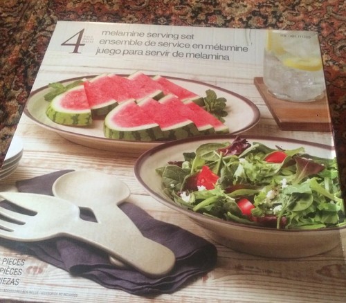Pce melamine food serving - 4,