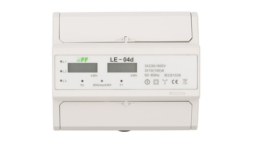 Compteur électrique triphasé
