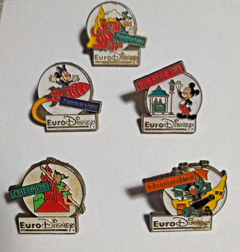 Pin euro disney emaillé - 5,