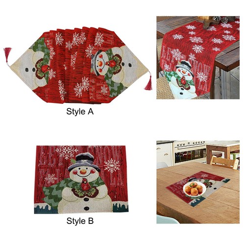 Nappe noël coton - nappe, lin