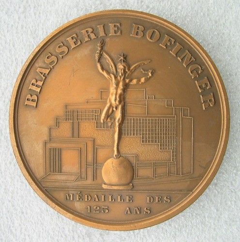 Medaille brasserie bofinger - medaille,