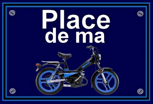 Plaque place de - ", ma