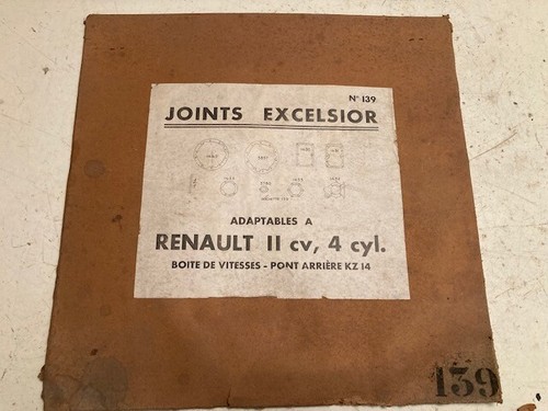 Pochette joints ancetres - de, d,ancetres