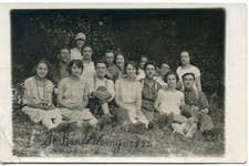 CARTE POSTALE PHOTO // LE VAR // SALERNES SAINT BARTHELEMY 1925