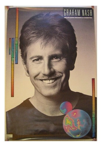 Affiche graham nash crosby - affiche,