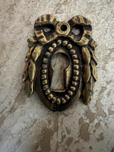 Entrée clé serrure - de, bronze
