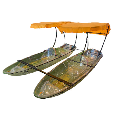 Transparent seater kayak - transparent,