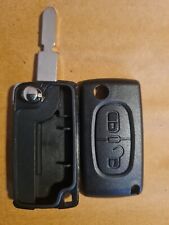 CLE PLIP pour PEUGEOT 2 boutons 205 305 405 406 modèle CE0523 COQUE TELECOMMANDE
