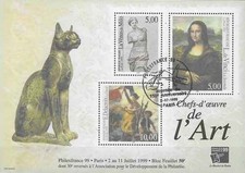 Timbres Arts (dont La Joconde)