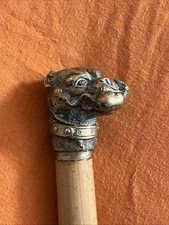 Canne casse tête en bronze fin XIXeme