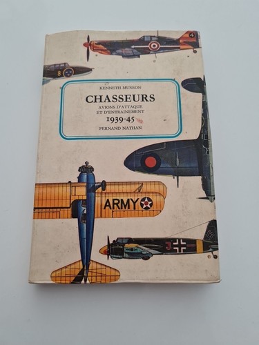 Livre ancien avion - livre, chasseurs