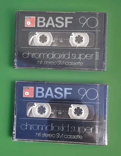 Lot cassettes k7 - de, basf