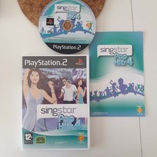Jeu Ps2 Singstar Pop Hits 4 + 2 micros + adaptateur Usb