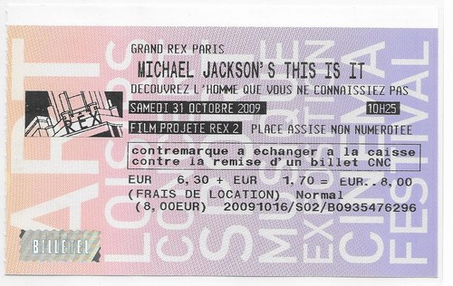 Rare ticket billet - /, concert
